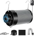 Atour 4'' Air Filtration Kit – 12-Speed Control, Quiet 14cm Fan & Carbon by Unknown