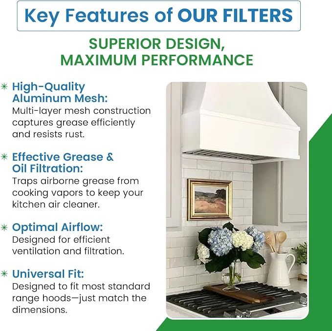 Filter Everything Replacement Broan 99010305 Compatible Replacement Range Hood - Image 3