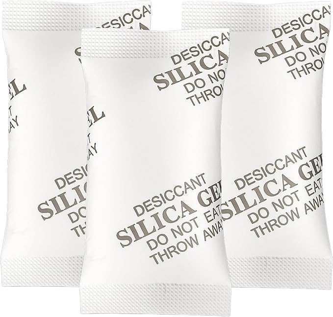 MakMeFre 20Gram Food Grade Moisture Absorbers Silica Gel Packs Desiccant by MakMeFreDirect