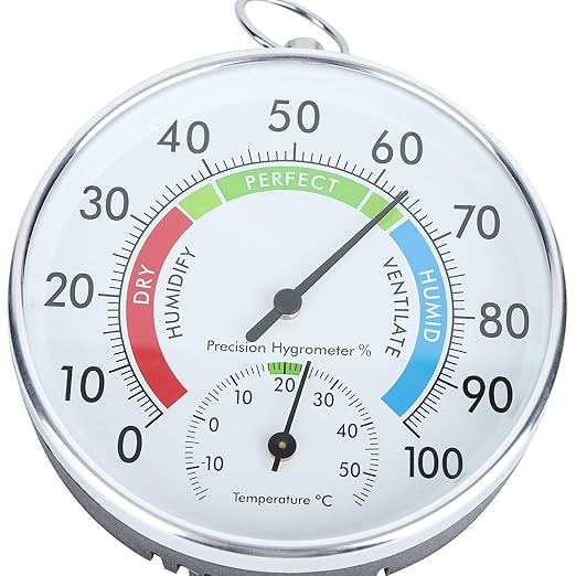 Greenhouse Temperature High Grow Meter, Indoor Thermometer Hygrometer Wall - Image 8