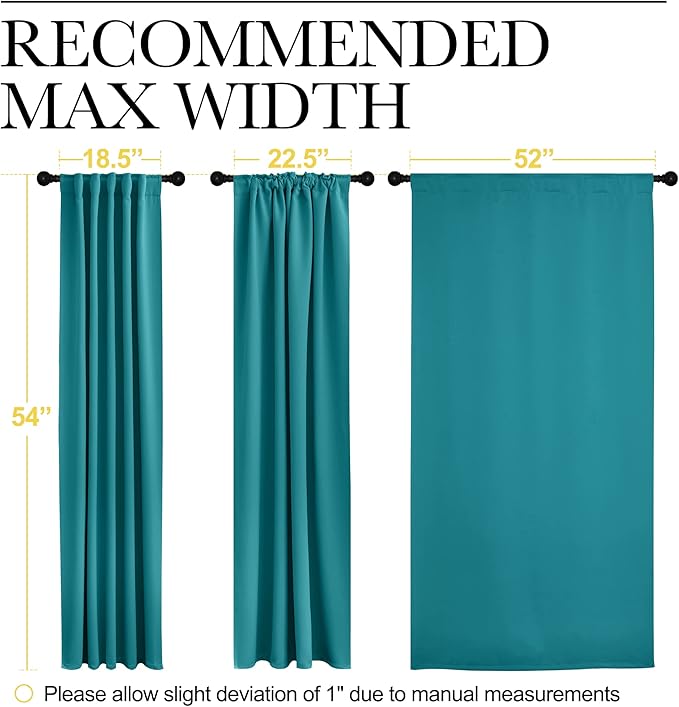 NICETOWN Blackout Curtain Panels - Image 7
