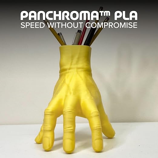 Panchroma PLA Lemon Yellow 3D Printer Filament, 1kg Spool, High Speed Printing - Image 2