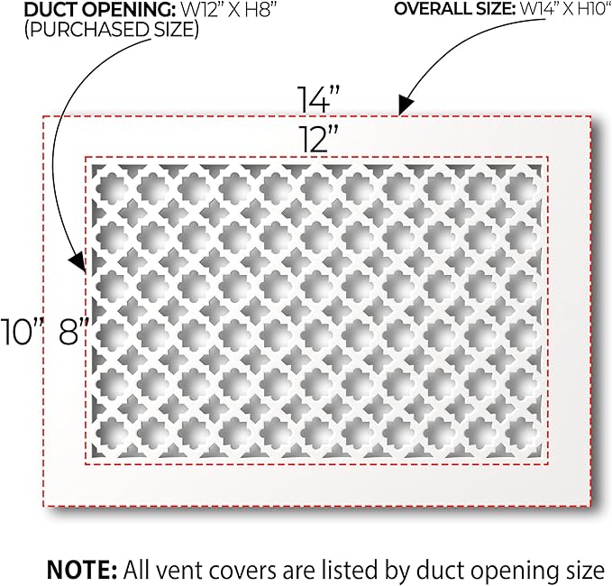 SABA Home Decor Air Vent Cover Grille - Image 2