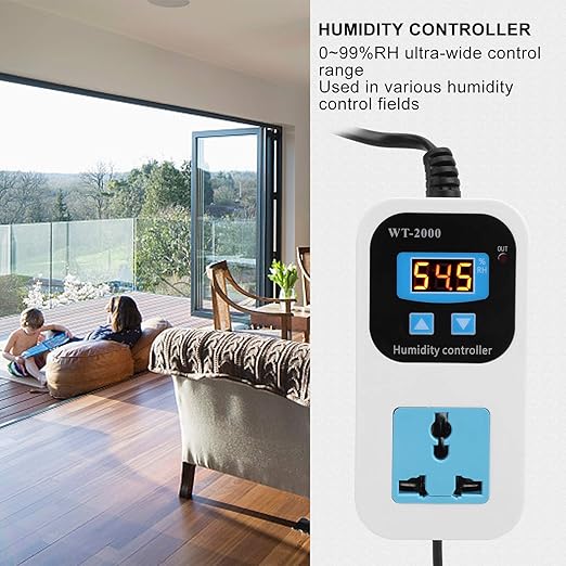 Digital Humidity Controller, 0%~99% RH Humidity Controller Suitable - Image 4