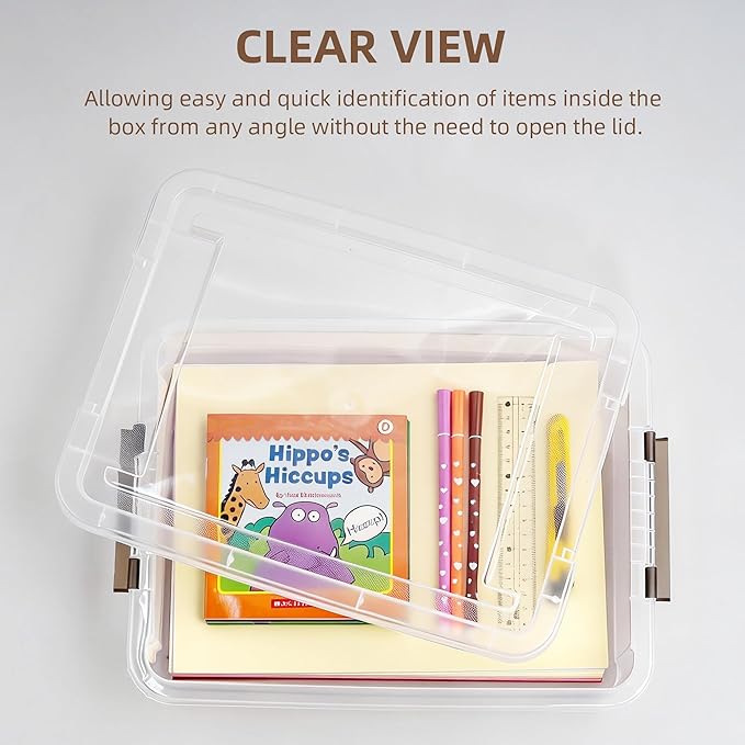 Citylife 3 PCS Plastic Storage Bins - Image 3