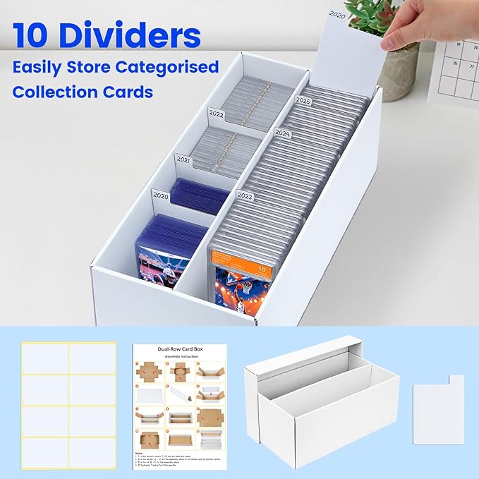 Pulchra 2 Pack Trading Graded Card Storage Box - Image 5
