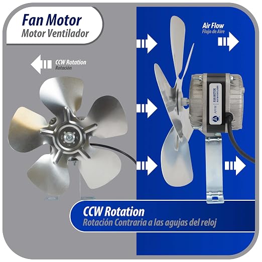 Appli Parts APFM-162E 16W refrigeration condenser and evaporator motor 220V - Image 5