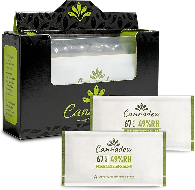 Guitar Humidity Control Packs – 49% RH, 67g Two-Way Moisture Balance by CannadewLLC