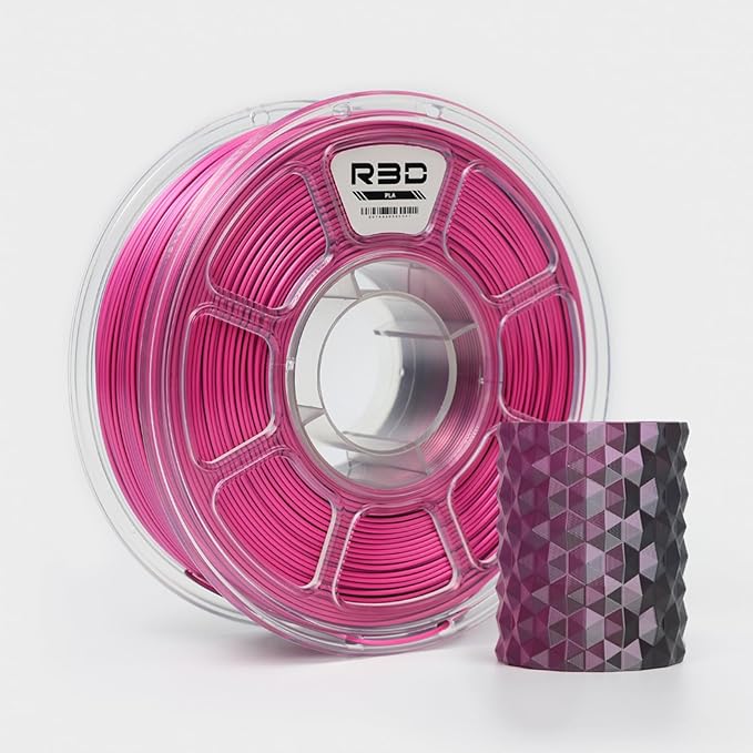 R3D Dual Color Silk PLA Filament, Co-Extrusion 3D Printer Filament 1.75mm by R3D