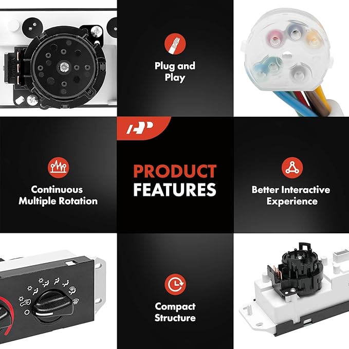 A-Premium HVAC Heater Climate Control Panel Compatible - Image 8