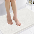 Smiry Luxury Chenille Bathroom Rugs 36x24, Extra Soft and Absorbent Shaggy Bath by Smiry