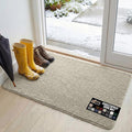 GORILLA GRIP SOAKSTOPPER Dog Door Mat, 48x30 Machine Washable Rug Absorbent by GorillaGrip
