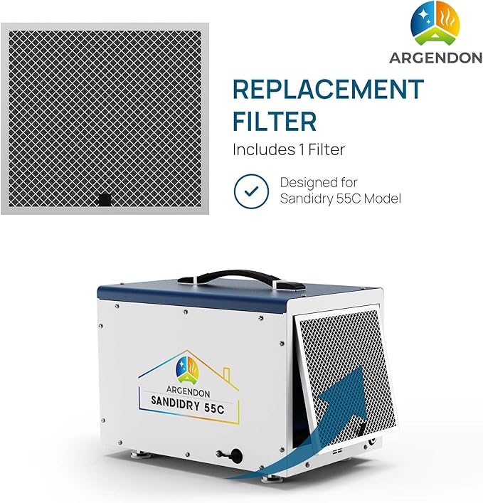 Argendon Filter Replacement, MERV-1 Filter Replacement Set - Image 2
