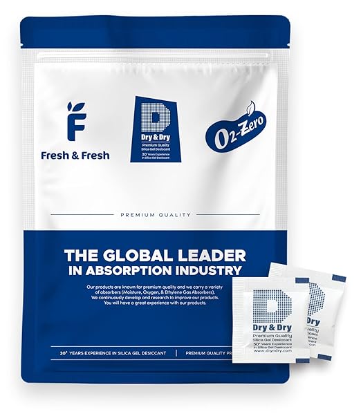 Dry & Dry Premium Silica Gel Packs Desiccant by DryDry