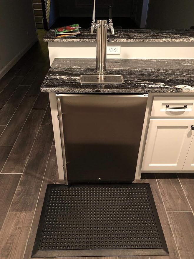 Yesland Rubber Door Mat 36 x 24 Inches, Durable Restaurant Kitchen Non-Slip Bar - Image 6