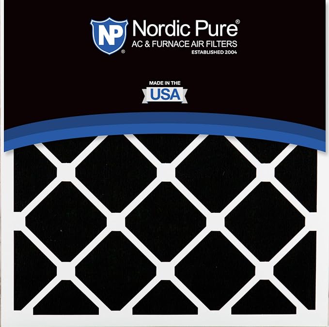 Nordic Pure 20x20x5 Pleated MERV 15 Plus Carbon Air Filter 1 Pack | Actual - Image 5