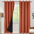 BGment Thermal Insulated 100% Blackout Curtains 84 Inch Length 2 Panels by BGment