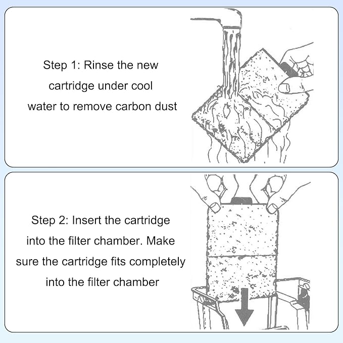 10pcs Filter Cartridges for Top Fin EF-S & BF5 BETTAFLO, 9.5x5.5cm/3.74x2.17in - Image 5