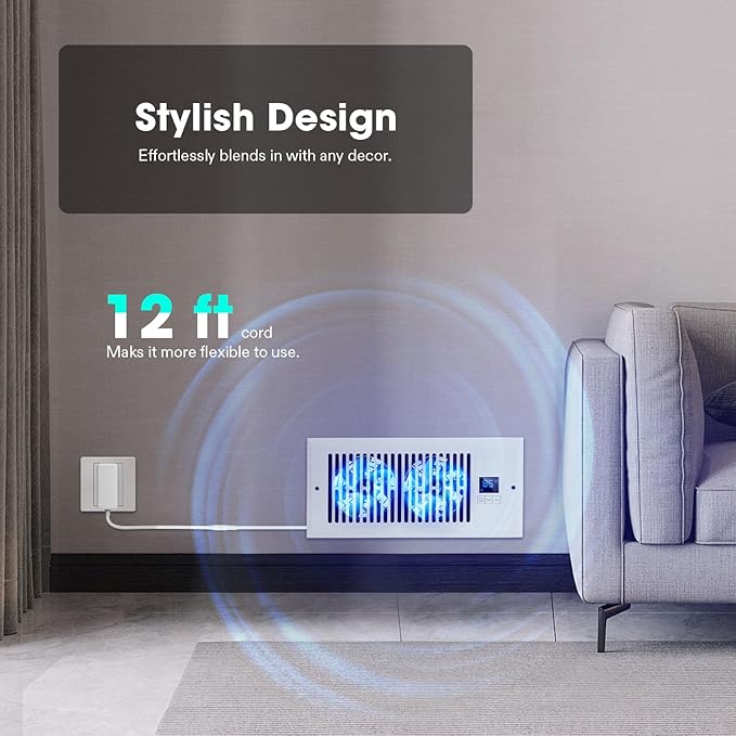 VIVOSUN Quiet Register Booster Fan - Image 7