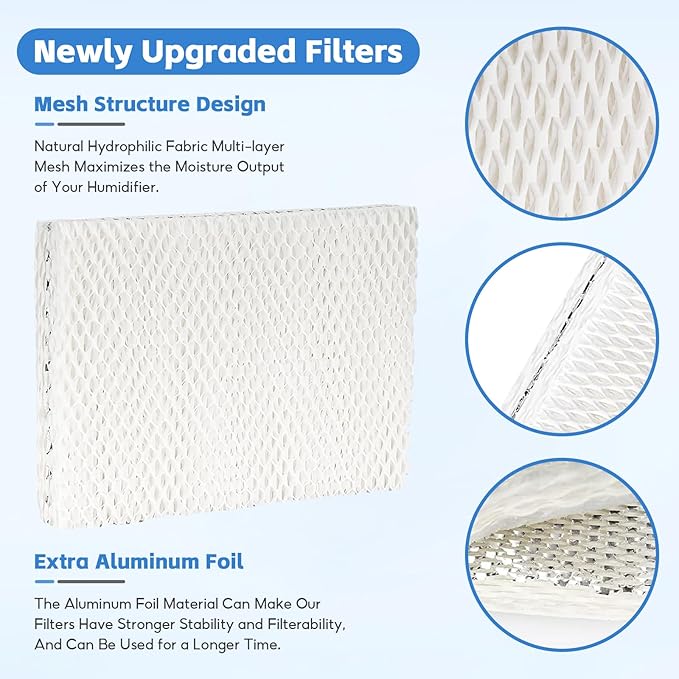 8-Pack MD1-0002 MD1-0001 Replacement Wick/Filters Compatible - Image 4