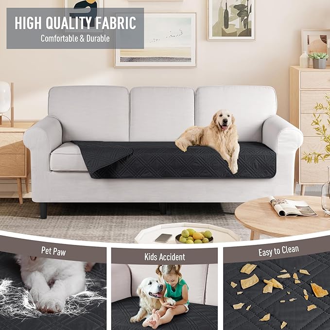 TAOCOCO 100% Waterproof Reversible Couch Cushion Cover - Image 4