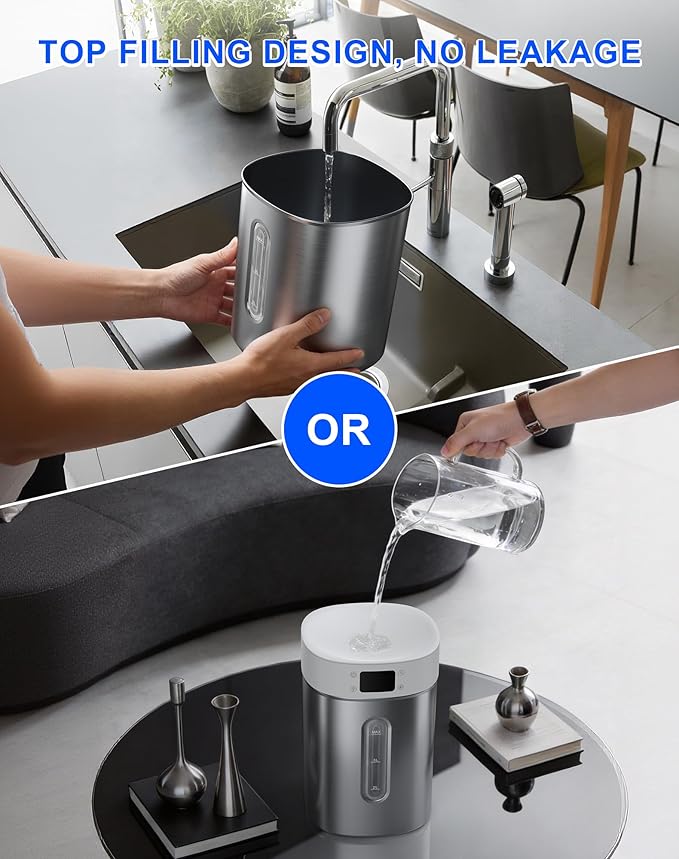 Humidifiers for Bedroom Large Room Baby, 4L Ultrasonic Cool Mist Humidifier - Image 2