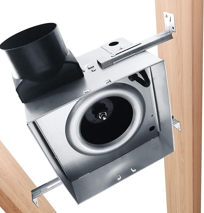 Tech Drive Bathroom Exhaust Fan 90 CFM 1.5 Sone, Very Quiet Ceiling Mounted - Image 5