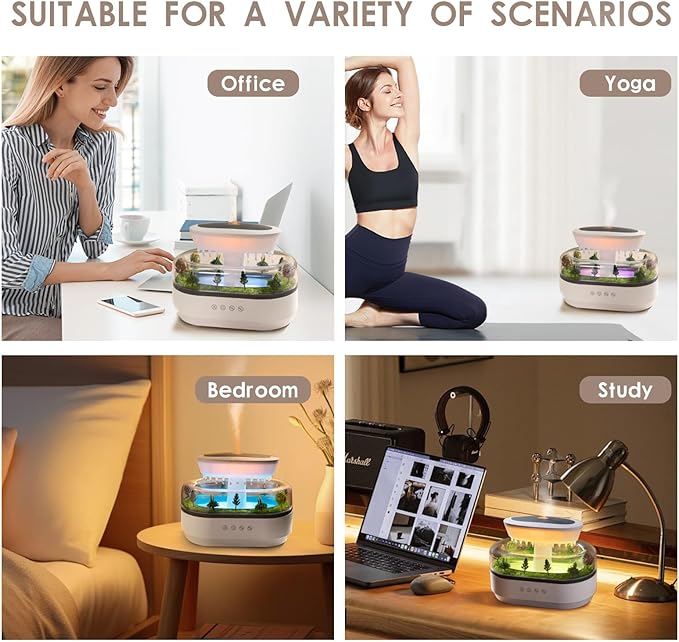 Rain Humidifier – Ultrasonic Rainfall Humidifier - Image 3
