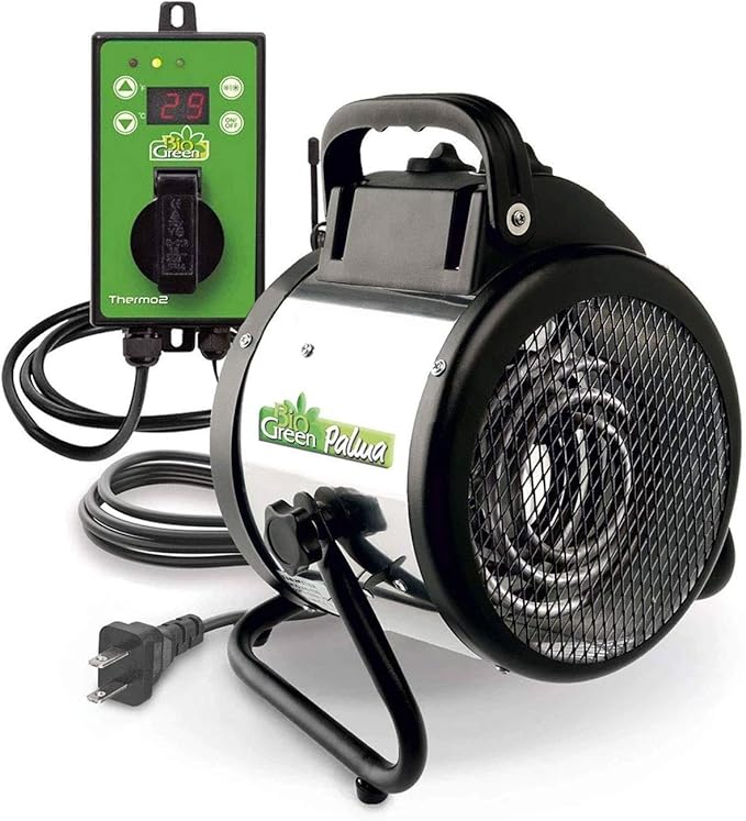 BioGreen Electric Greenhouse Heater & Fan by BioGreenUSAInc