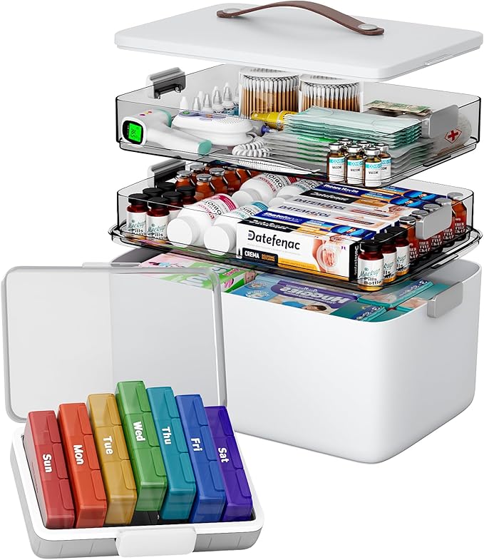 CTIME 3-Tier Medicine Organizer by CTIME