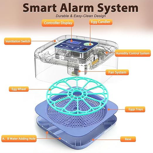 Incubators for Hatching Eggs, Smart Egg Incubator - Image 4