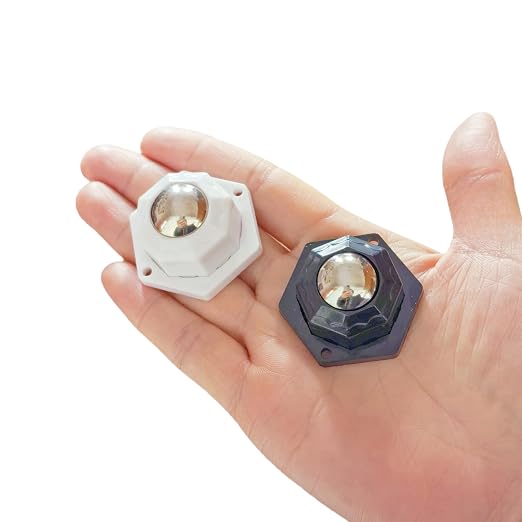 Metal Ball casters, Furniture Sliding 360 Degree Swivel Wheels, Load-Bearing - Image 3