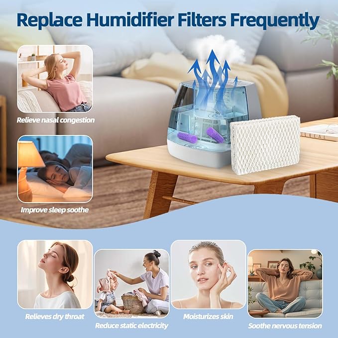 6 Pack WF813 Humidifier Filters Replacement - Image 5