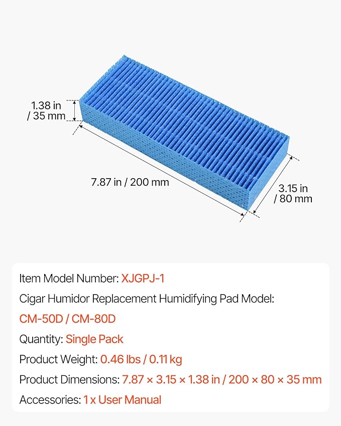 VEVOR Humidifier Replacement Filter, Single Pack Humidifying Pad - Image 7