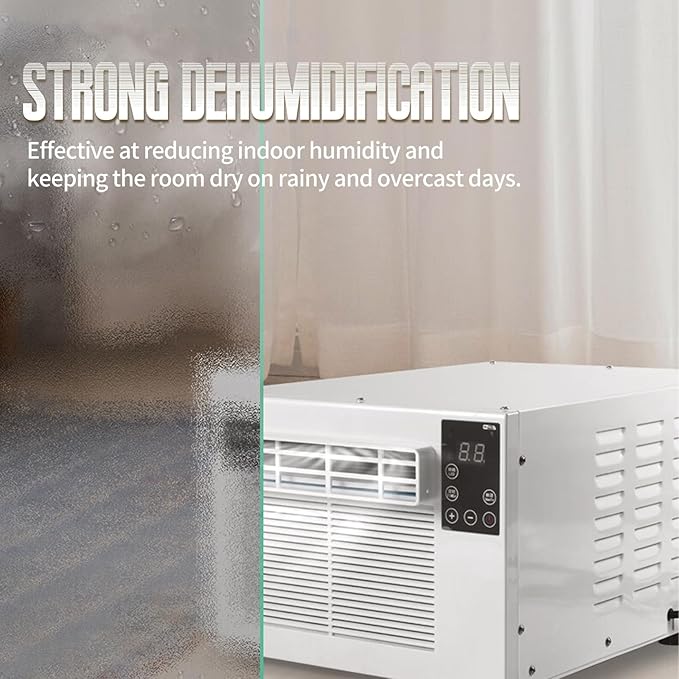 Compact Mini Air Conditioner, Fast Cooling, Conditioners Dehumidifier, Without - Image 3
