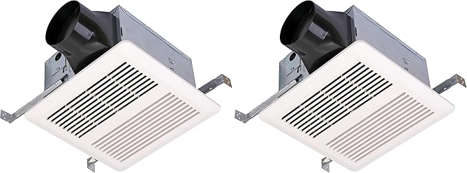 SNP100 | 100 CFM | 0.8 Sone | Energy Star Certified | No Attic Access Required by KAZEAPPLIANCE