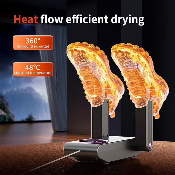 Shoe dryer, retractable shoe drying device - Image 6