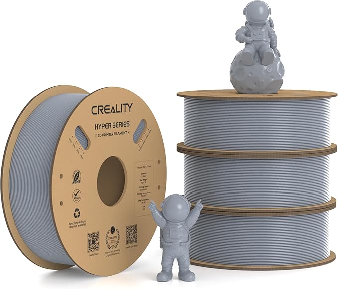 Creality Hyper PLA Filament 1.75mm, 30-600mm/s High Speed 3D Printer Filament by Creality