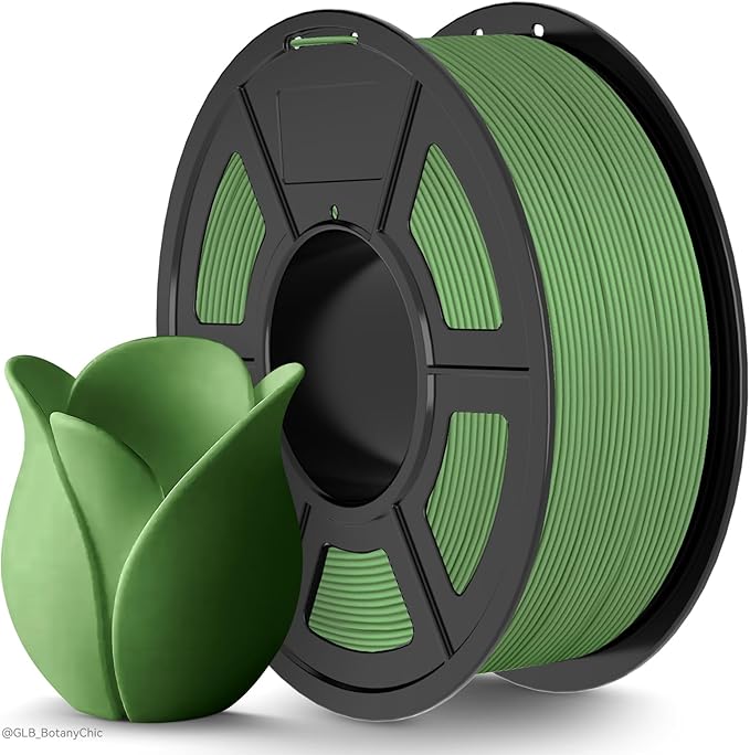 TECBEARS High Speed PLA 3D Printer Filament，Matte PLA Filament 1.75mm by TECBEARS