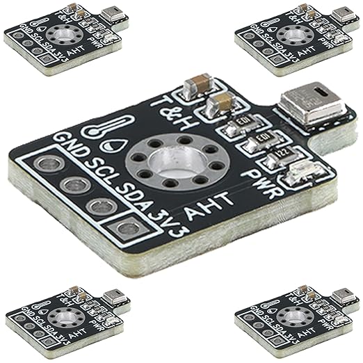 5pcs AHT20 Precision Digital Temperature Humidity Sensor Measurement Module I2C by JESSINIE