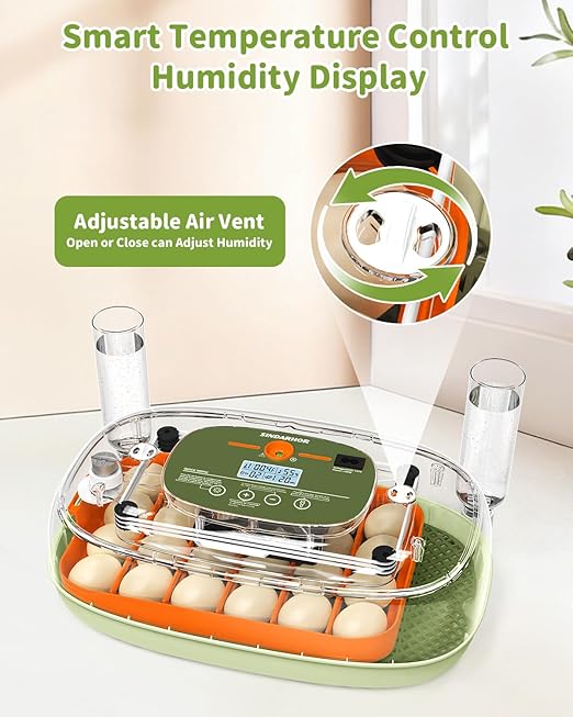 Egg Incubator for 24 Chicken Eggs - Image 2