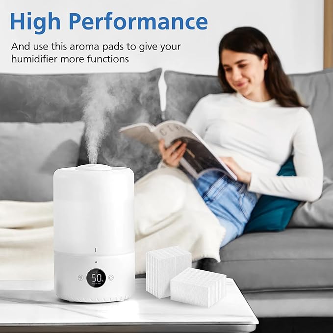 Humidifier Aroma Pads 30 Pack, Aroma Pad Replacement Filter Compatible - Image 5