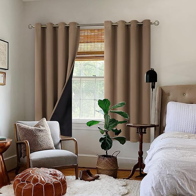 BGment Thermal Insulated 100% Blackout Curtains - Image 2