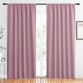 NICETOWN 2 Panels Blackout Curtains, Rod Pocket Thermal Insulated Drapes 84 by NICETOWN