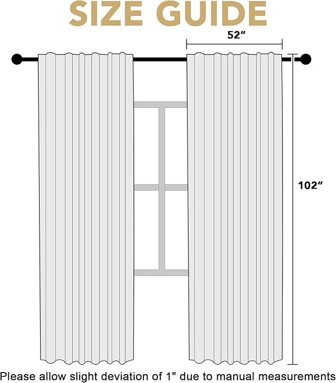 H.VERSAILTEX Baby Pink Blackout Curtains - Image 6