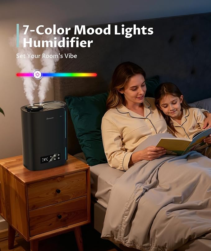 BREEZOME 6L Humidifiers for Bedroom Large Room & Essential Oil Diffuser - Image 9