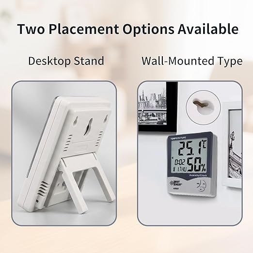Digital Hygrometer Indoor Thermometer Room Temperature and Humidity Monitor - Image 5