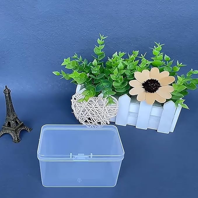 8Pcs Clear Playing Deck Card Storage Box Plastic Card Boxes Playing Card Boxs - Image 6