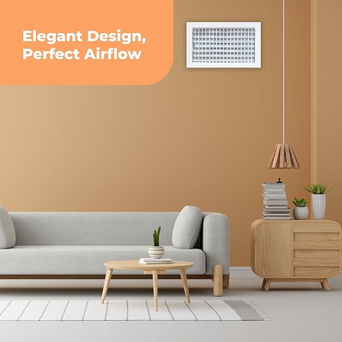 Aluminum 14 x 8 Inch Air Vent Covers Wall AC Grille – Premium Register Vent - Image 7