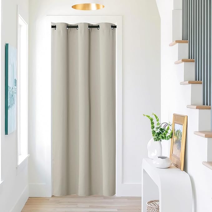 NICETOWN Blackout Curtains for Living Room, Thermal Insulated Door Window by NICETOWN